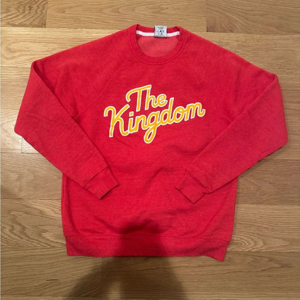 Charlie Hustle Chiefs sweatshirt, size small, super soft
